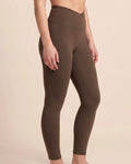 Legging Croisé ⅞ | Brun Moka