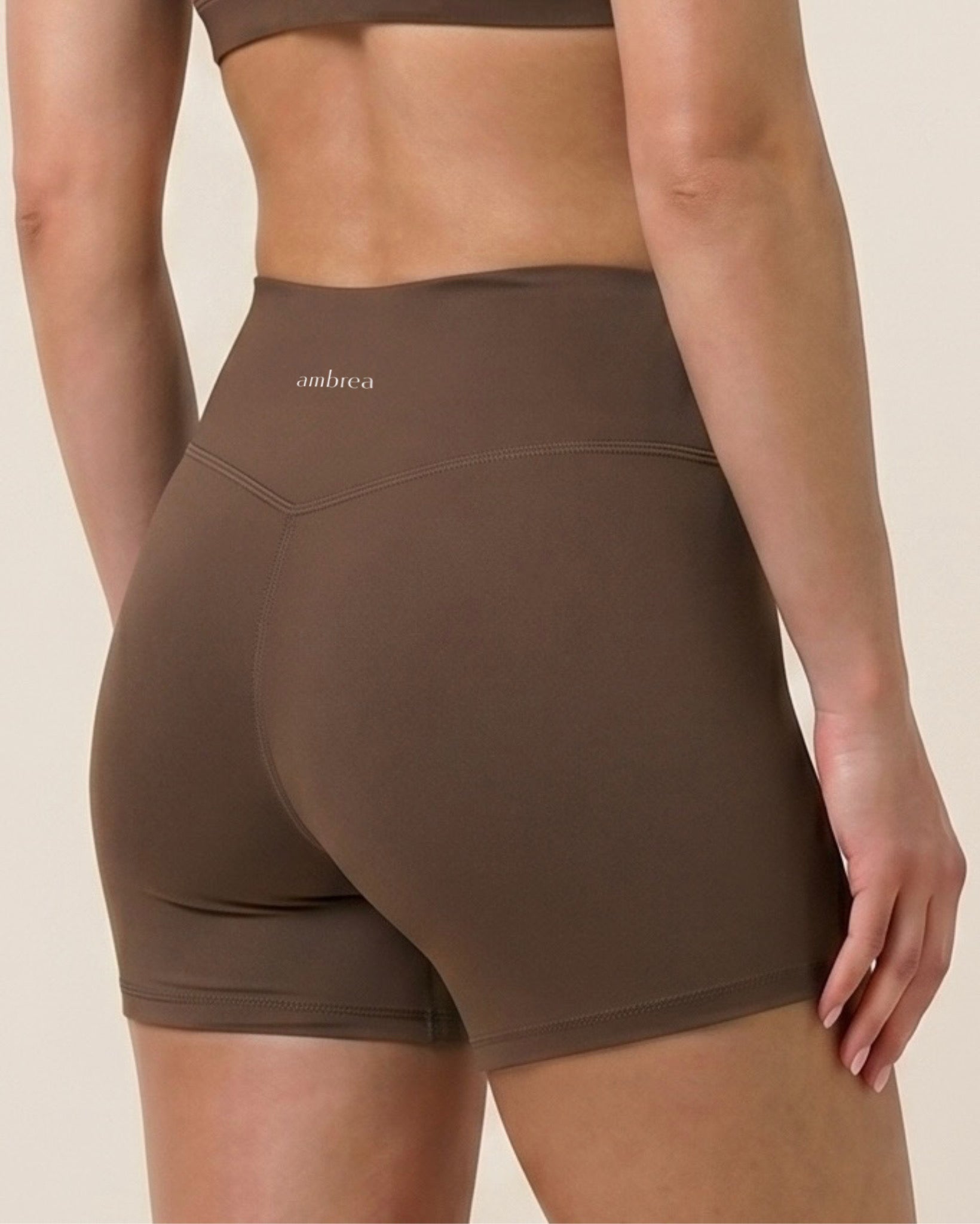 Short Croisé | Brun Moka