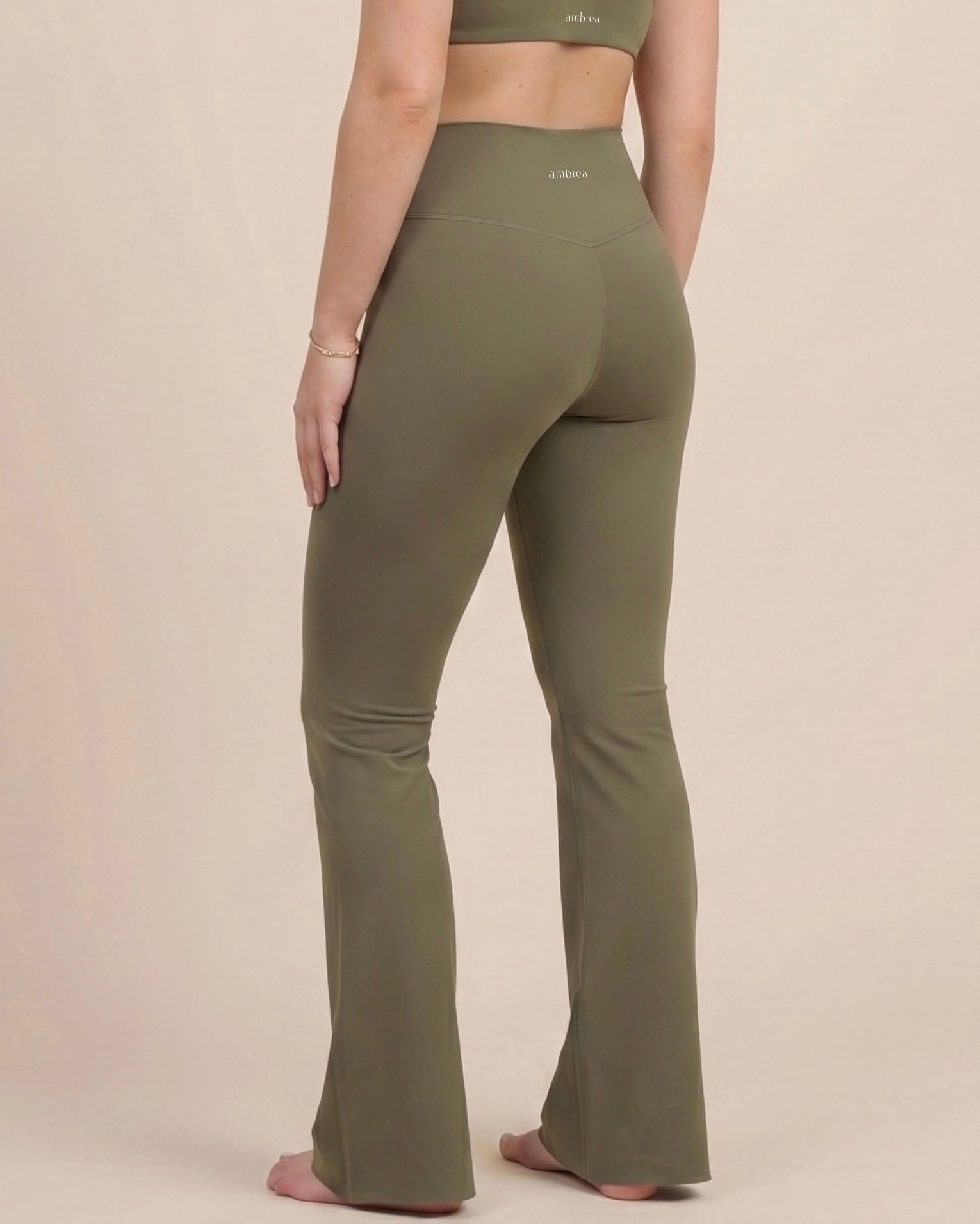 Legging Évasé | Vert Olive