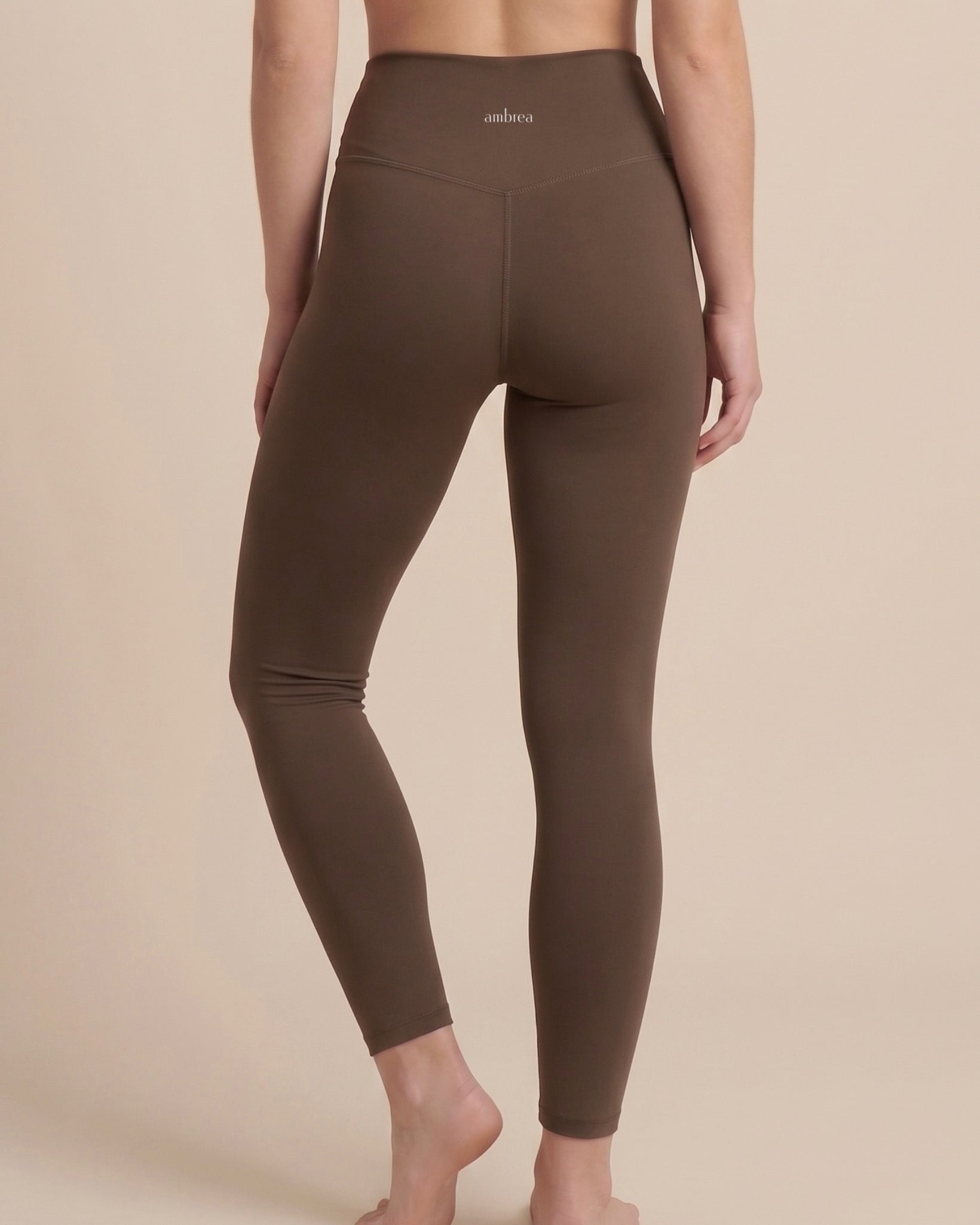 Legging Croisé ⅞ | Brun Moka