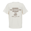 Tee-shirt Pilates girls club | Too much Pilates can make you really hot