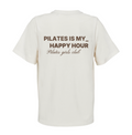 Tee-shirt Pilates girls club | Pilates is my happy hour