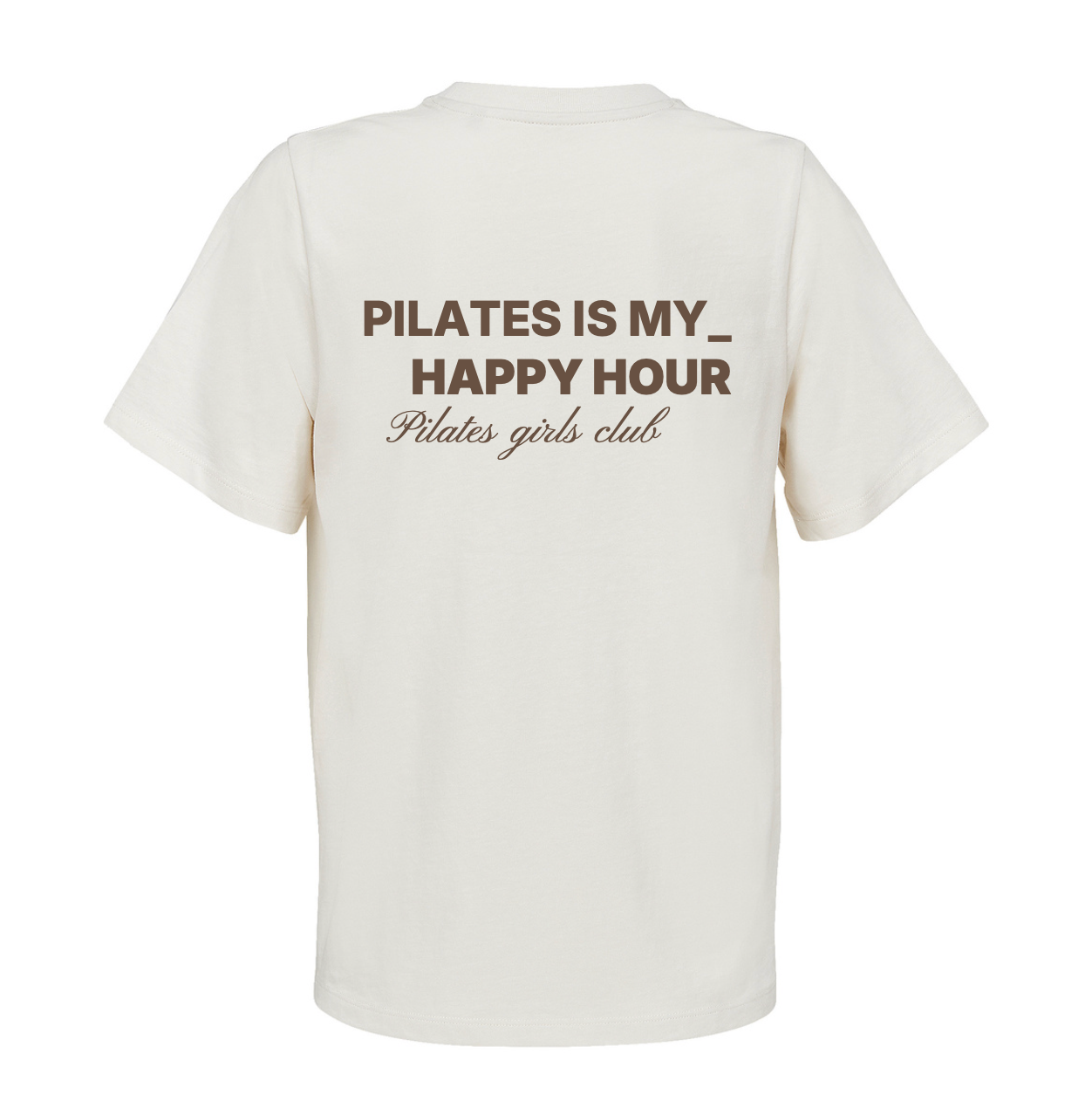 Tee-shirt Pilates girls club | Pilates is my happy hour