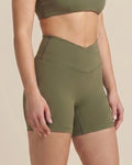 Short Croisé | Vert Olive