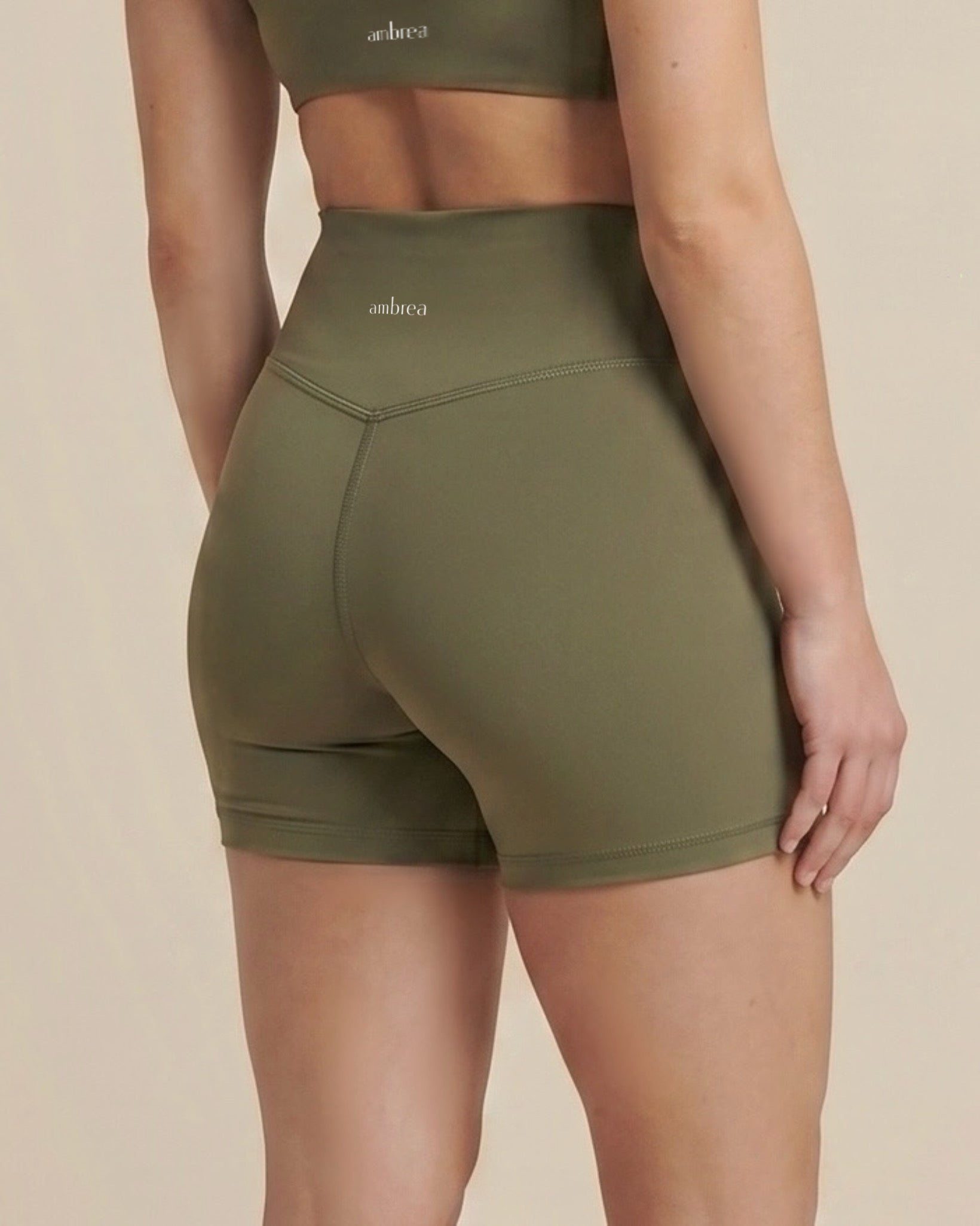 Short Croisé | Vert Olive