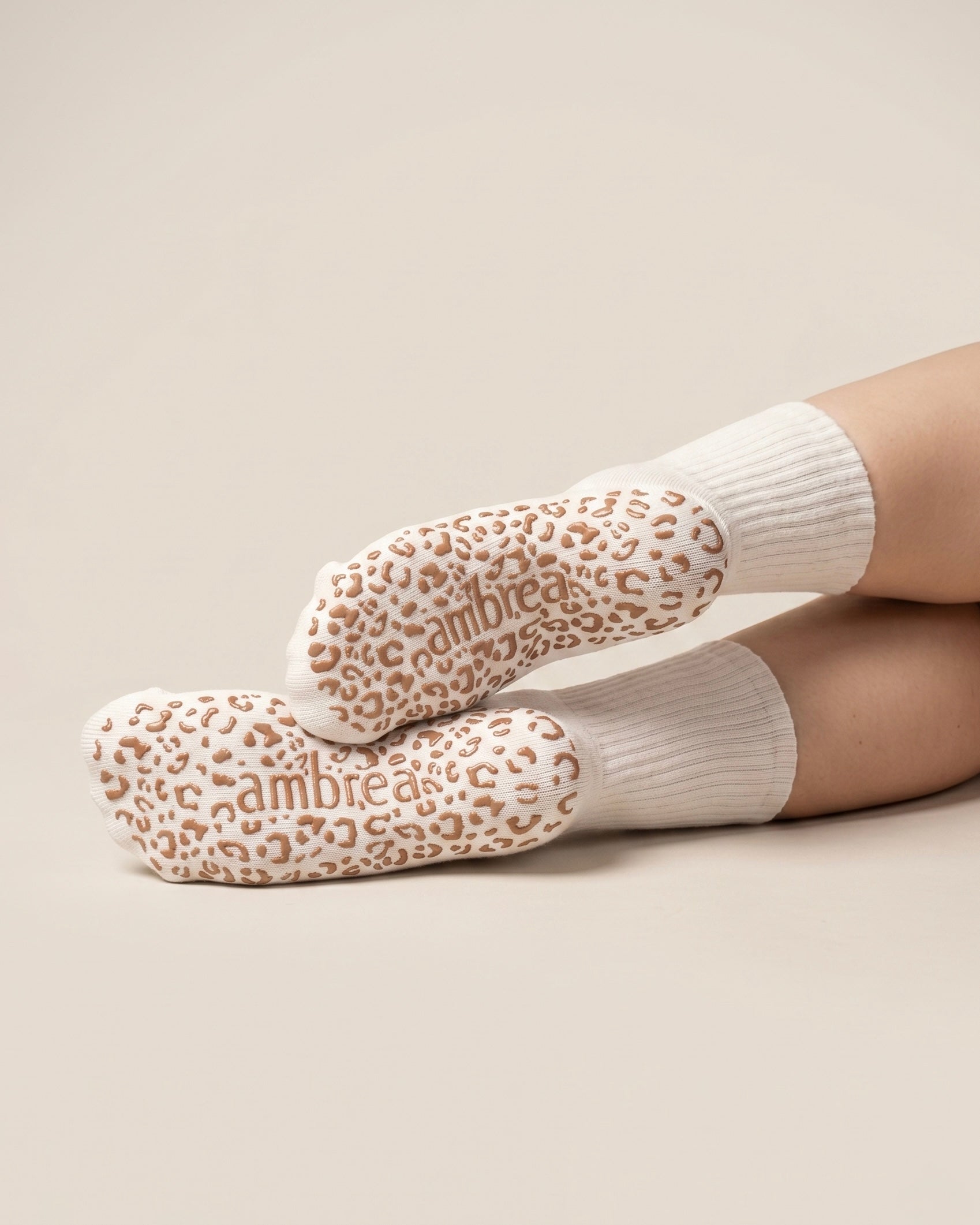 Chaussettes Antidérapantes | Grip Léopard
