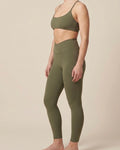 Legging Croisé ⅞ | Vert Olive