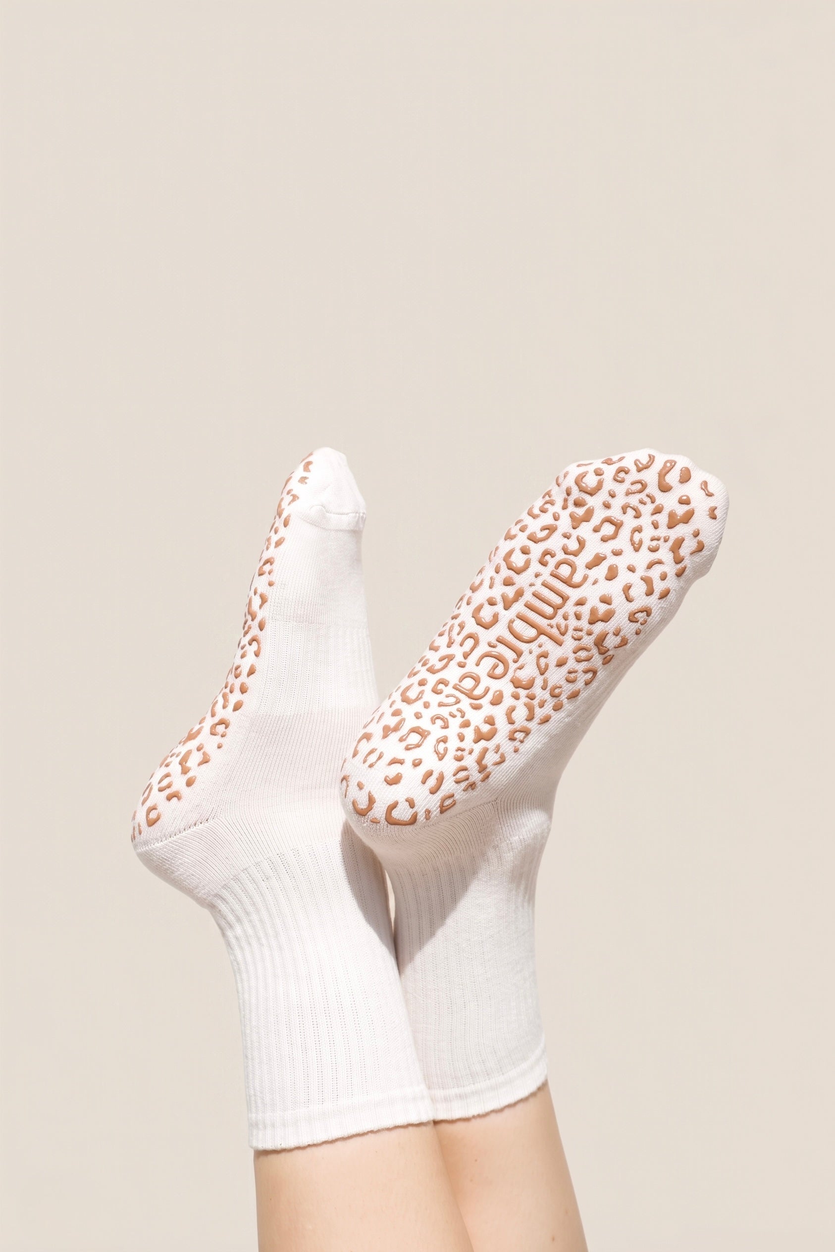 Chaussettes Antidérapantes | Grip Léopard